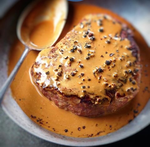 Sauce aux 5 Poivres (sans alcool)