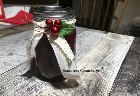 Sauce aux Canneberges de Circulaire