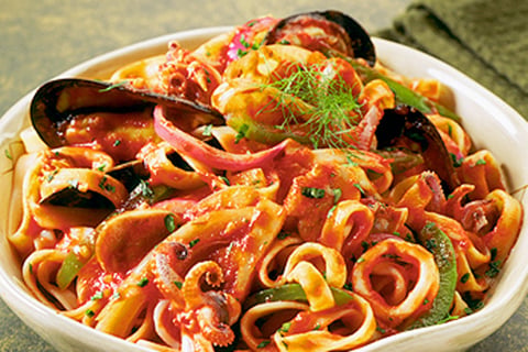 Sauce aux Fruits de Mer pour Pâtes
