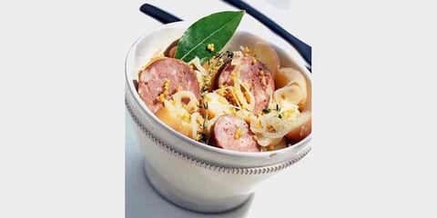 Saucisses à la Jurassienne