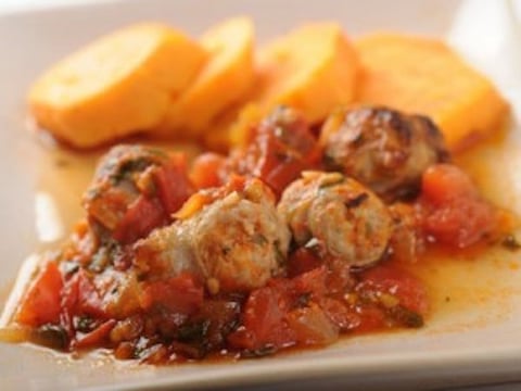 Saucisses aux Légumes