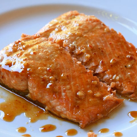 Saumon à L’érable et à L’aneth