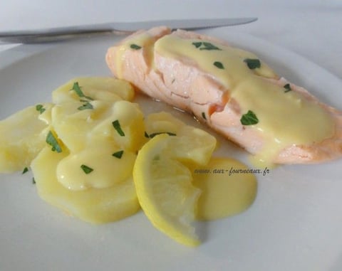 Saumon au Beurre Blanc