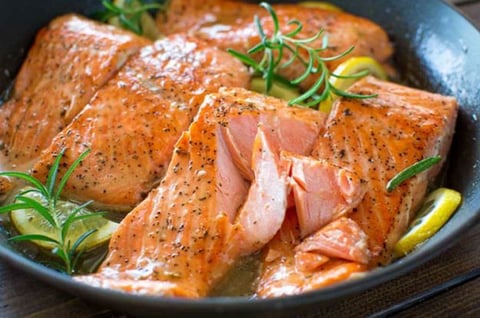 Saumon au Citron et Romarin