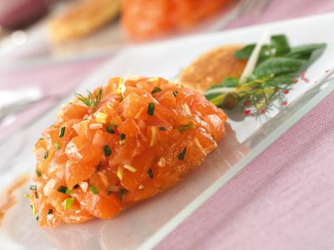 Saumon Fumé Façon Tartare