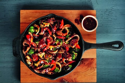 Sauté de Bifteck et de Brocoli