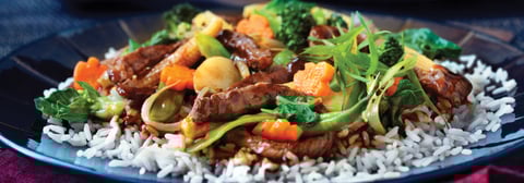 Sauté de Boeuf à la Teriyaki