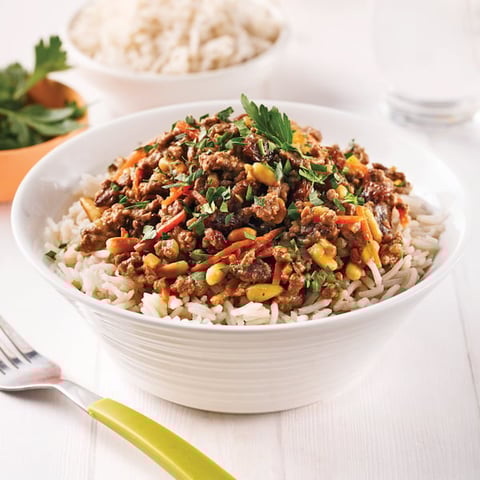 Sauté de Boeuf Haché à la Marocaine
