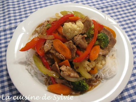 Sauté de Porc aux Légumes