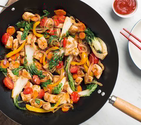 Sauté de Poulet à la Sauce Hoisin