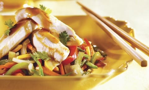SAUTÉ DE POULET À L’ÉRABLE