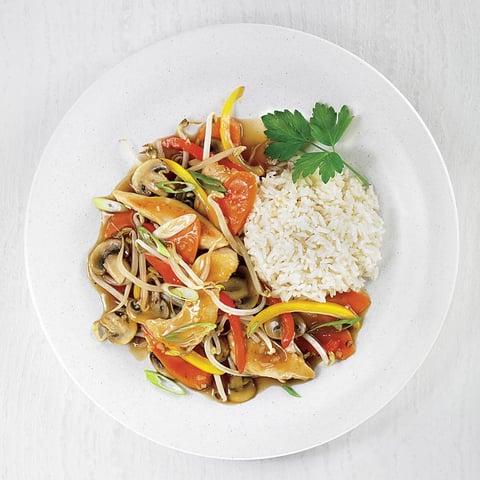 Sauté de Poulet et de Légumes