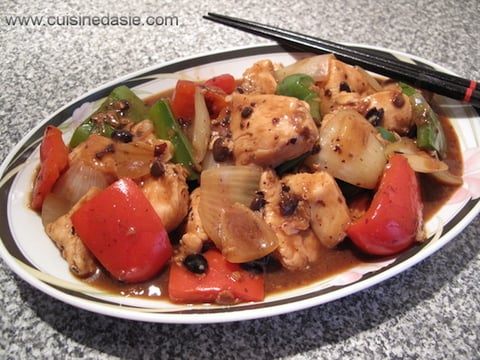 Sauté de Poulet et de Poivrons
