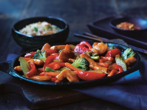 Sauté de Poulet Jardinière