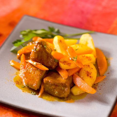 Sauté de Veau Safrané