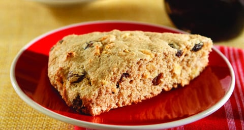 Scones aux Pommes et aux Raisins Secs
