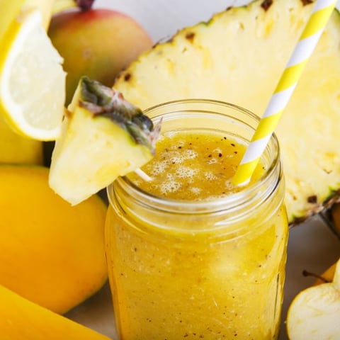Smoothie Ananas Mangue Vanille