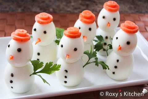 Snowman Egg