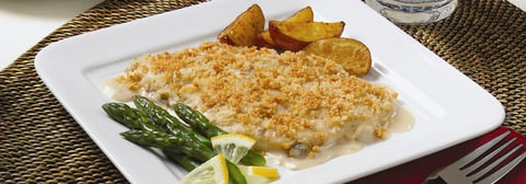 Sole avec Sauce aux Champignons