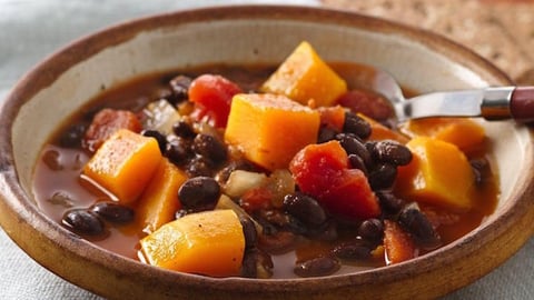 Soupe à la Courge et aux Graines de Soja