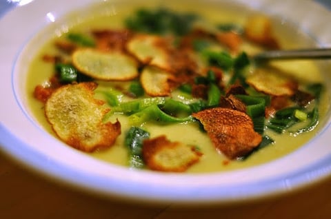 Soupe à l'Osso Bucco, Poireaux, Rutabaga, Carottes, Céleri, Pommes de terre