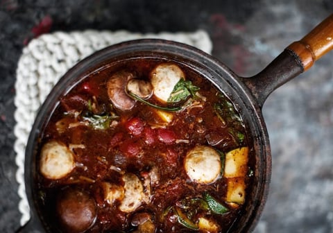 Soupe Après Fondue à L'italienne