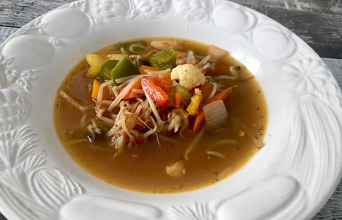 Soupe Asiatique aux Légumes