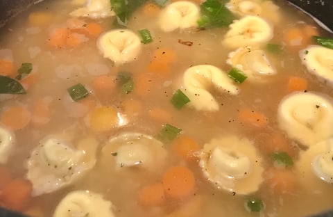 Soupe Asiatique aux Tortellinis