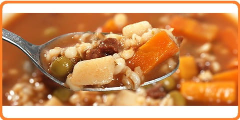 Soupe au Boeuf et à l'orge
