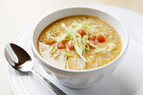 SOUPE AU “CHEESEBURGER”