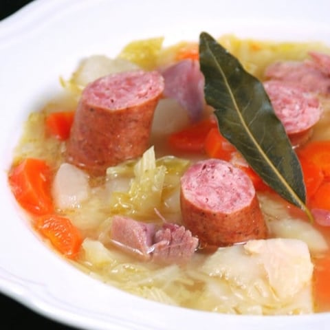 Soupe au Chou Vert