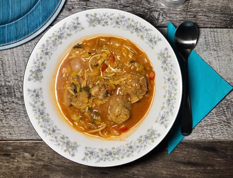 Soupe au Spaghetti