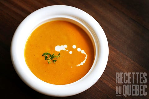 Soupe aux Carottes et Gingembre à la Mijoteuse