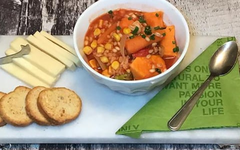 Soupe aux Légumes et Orge