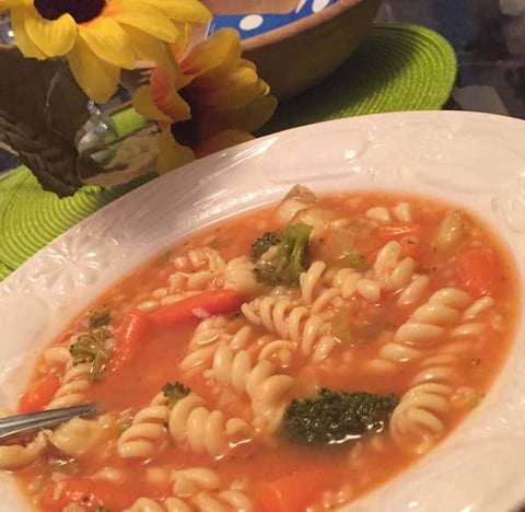 Soupe aux Légumes et aux Pâtes de Jozé