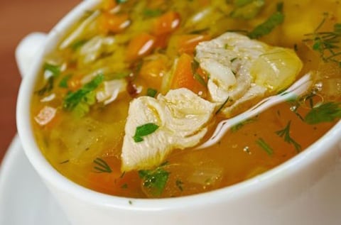 Soupe aux Restes de Dinde (Touski)