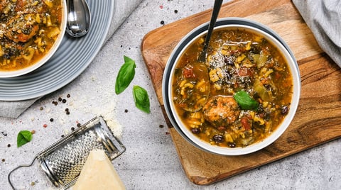 Soupe D'automne aux Boulettes de Cajou Cuisine