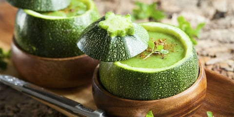 Soupe de Courgettes à L'indienne