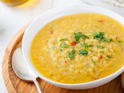 Soupe de Lentilles au Cari