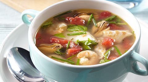 Soupe de Poisson à L'italienne