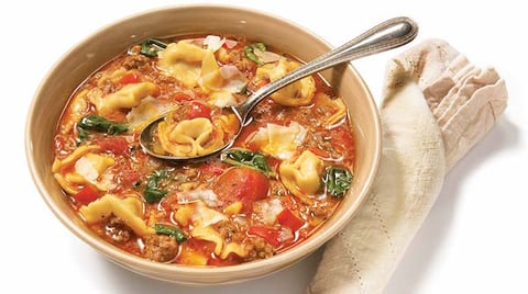 Soupe Facile aux Tortellinis