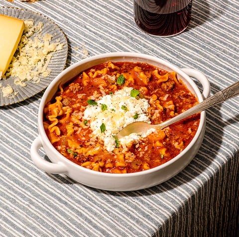 Soupe Lasagne