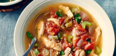 Soupe Mexicaine au Poulet