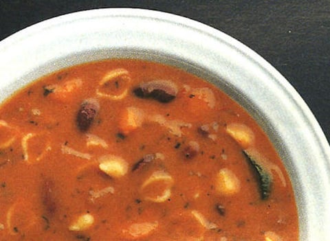 Soupe Minestrone Crémeuse