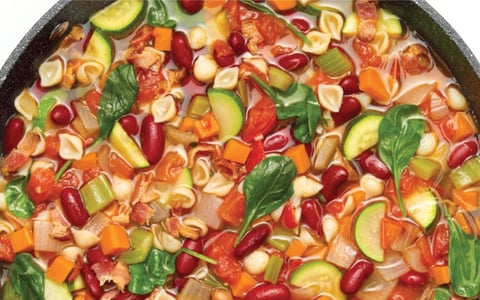 SOUPE MINESTRONE FAÇON ONE POT