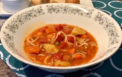 Soupe Minestrone Maison