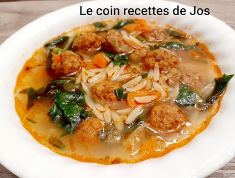 Soupe Noces à L'italiennes à la Saucisses