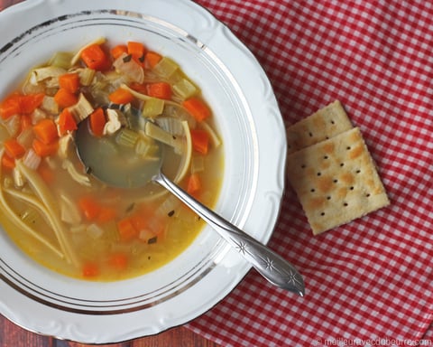 Soupe Poulet et Nouilles