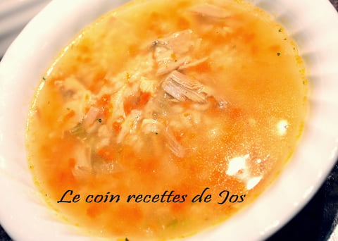 Soupe Poulet et Riz
