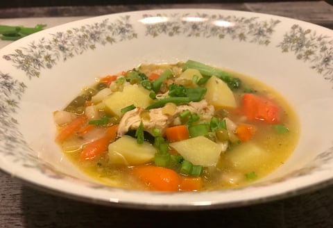 Soupe Poulet Légumes et Orge